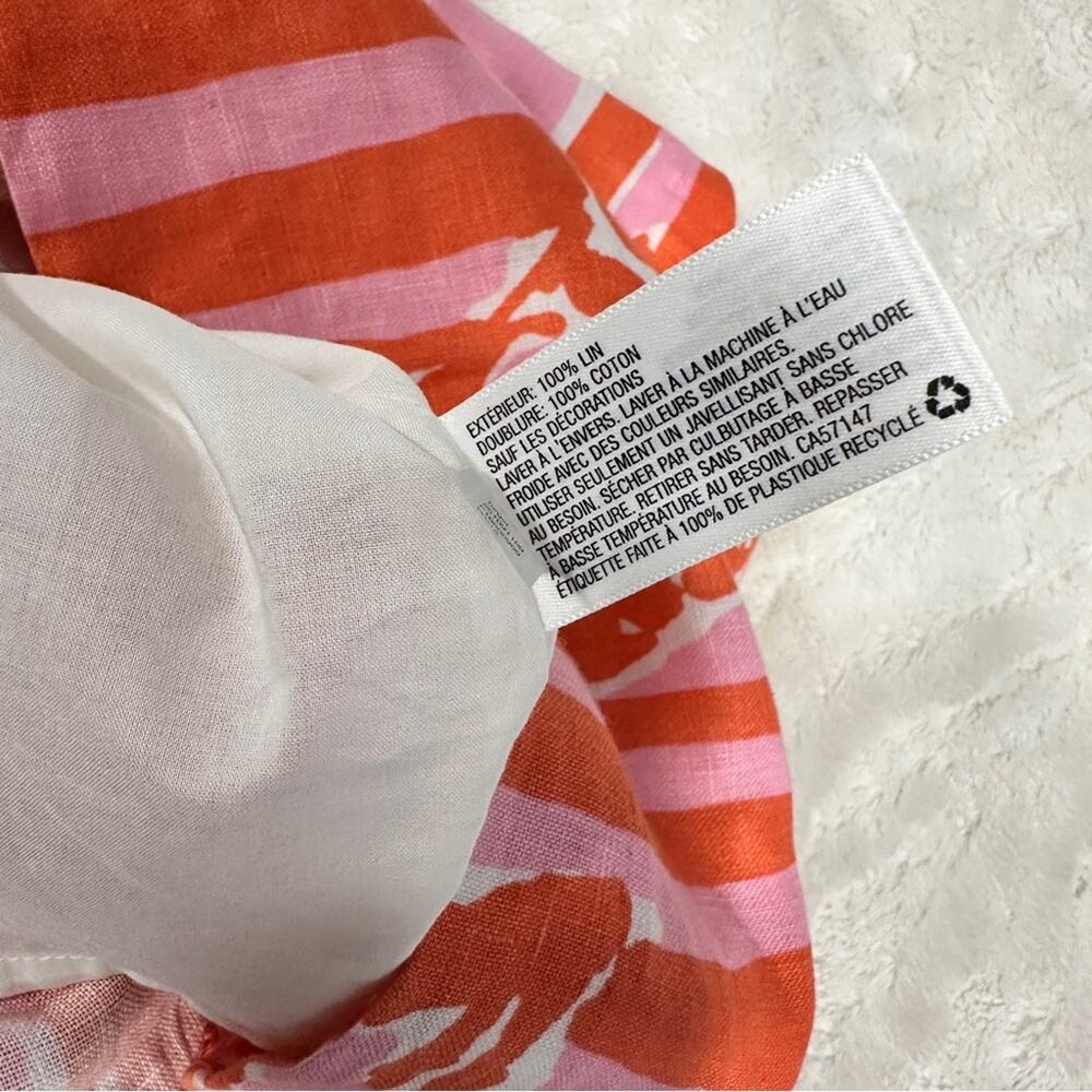 Lilly Pulitzer Size 4 Dress Summer Orange Pink Chic Coastal Resort Beach Pool - Picture 13 of 16